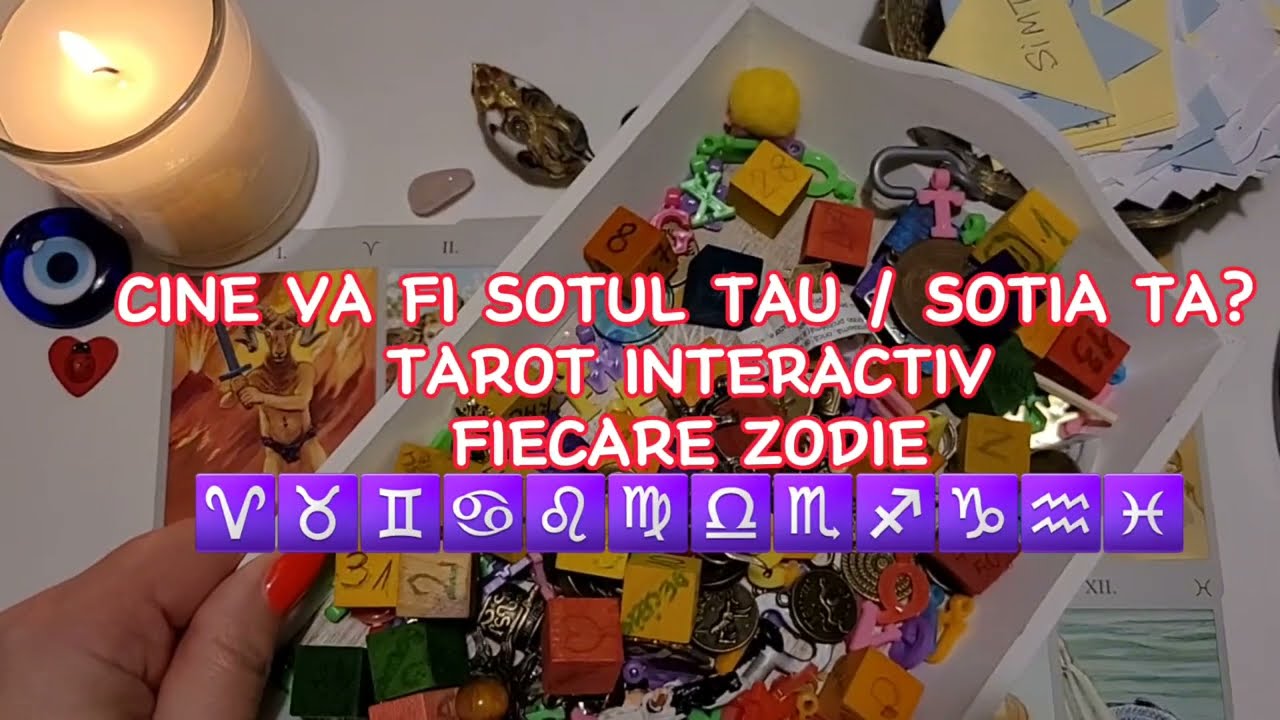 💍CINE VA FI SOTUL TAU / SOTIA TA?👰‍♀️🤵 TAROT INTERACTIV | FIECARE ZODIE | ATEMPORAL❤️