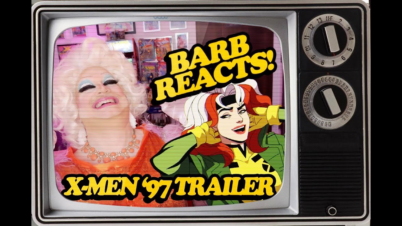 X-MEN '97 TRAILER REACTION 🎬 Barb needs this X-Men cartoon right now! 📺 So many EMOTIONS! 😱