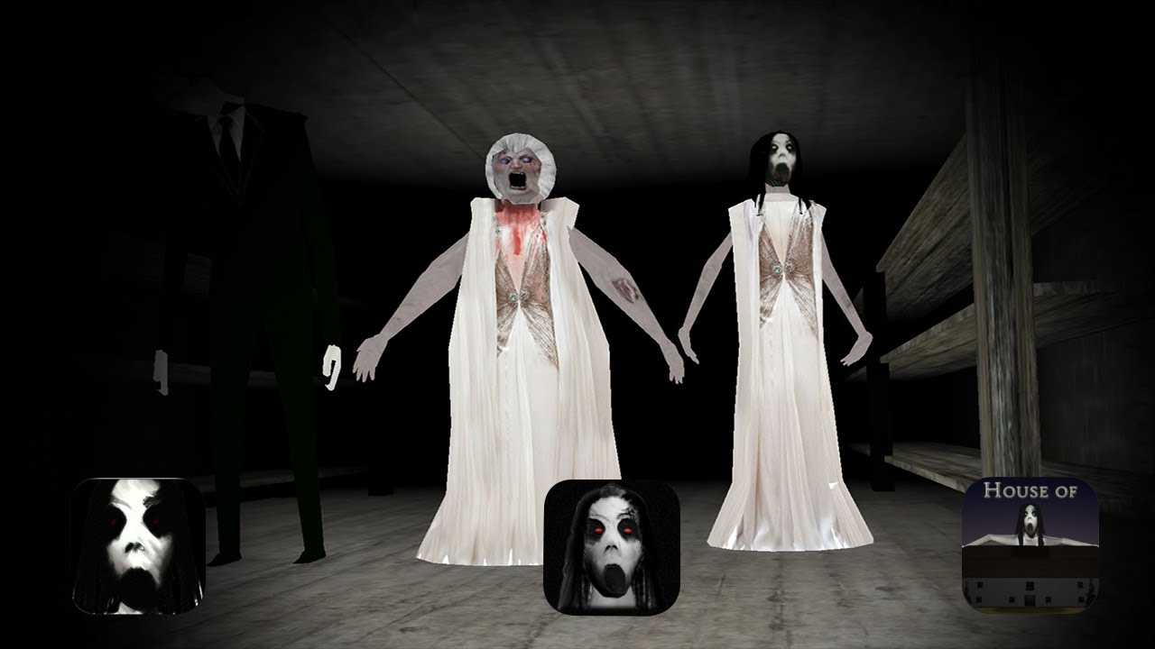 Slendrina The School, Slendrina Asylum, House of Slendrina (FULL GAMEPLAY)