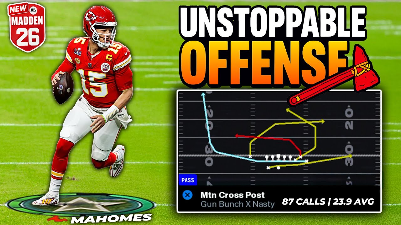 The Most UNSTOPPABLE Offense in Madden 26 (It&rsquo;s a Cheat Code)