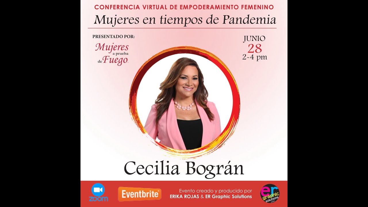 Conferencia &ldquo;Mujeres en Tiempos de Pandemia&rdquo; - Parte 4 (Presentaci&oacute;n de Cecilia Bogr&aacute;n)