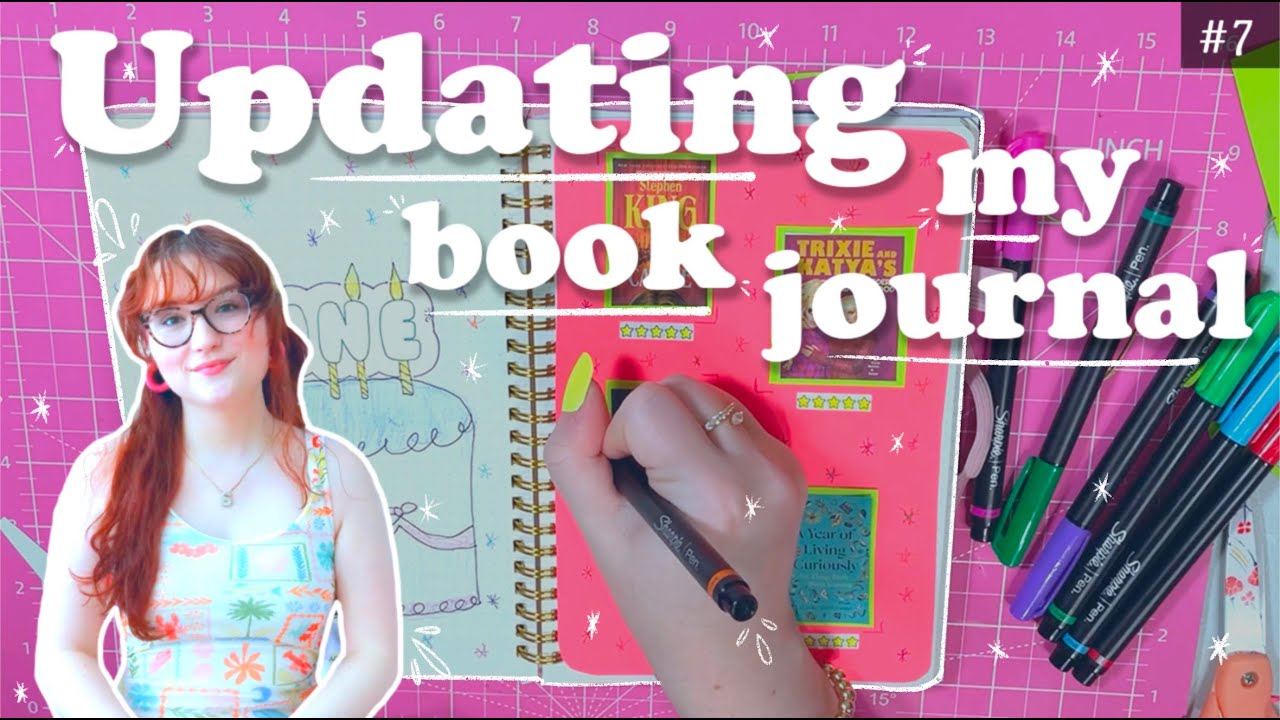 Update My Book Journal with Me 📒 ✍️ | Ep.7 | cricut not working 🚫
