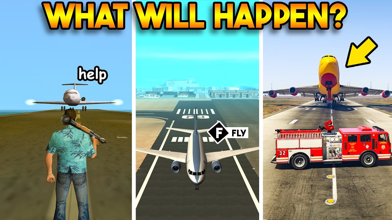 WILL GTA PLANE STOP? (GTA 5, GTA 4, GTA SAN, GTA VC, GTA 3)