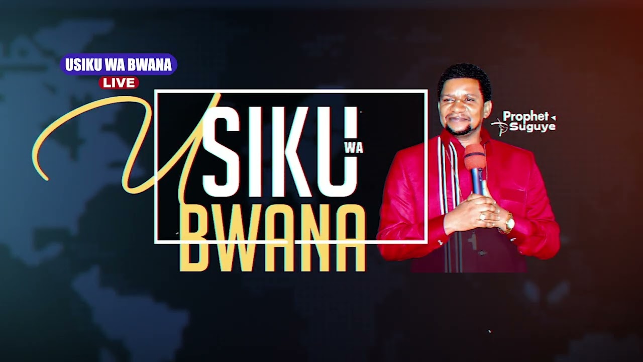 UNGANA NA NABII SUGUYE KWENYE KIPINDI CHA USIKU WA BWANA KILA JUMATATU HADI IJUMAA KUPITIA WRM TV