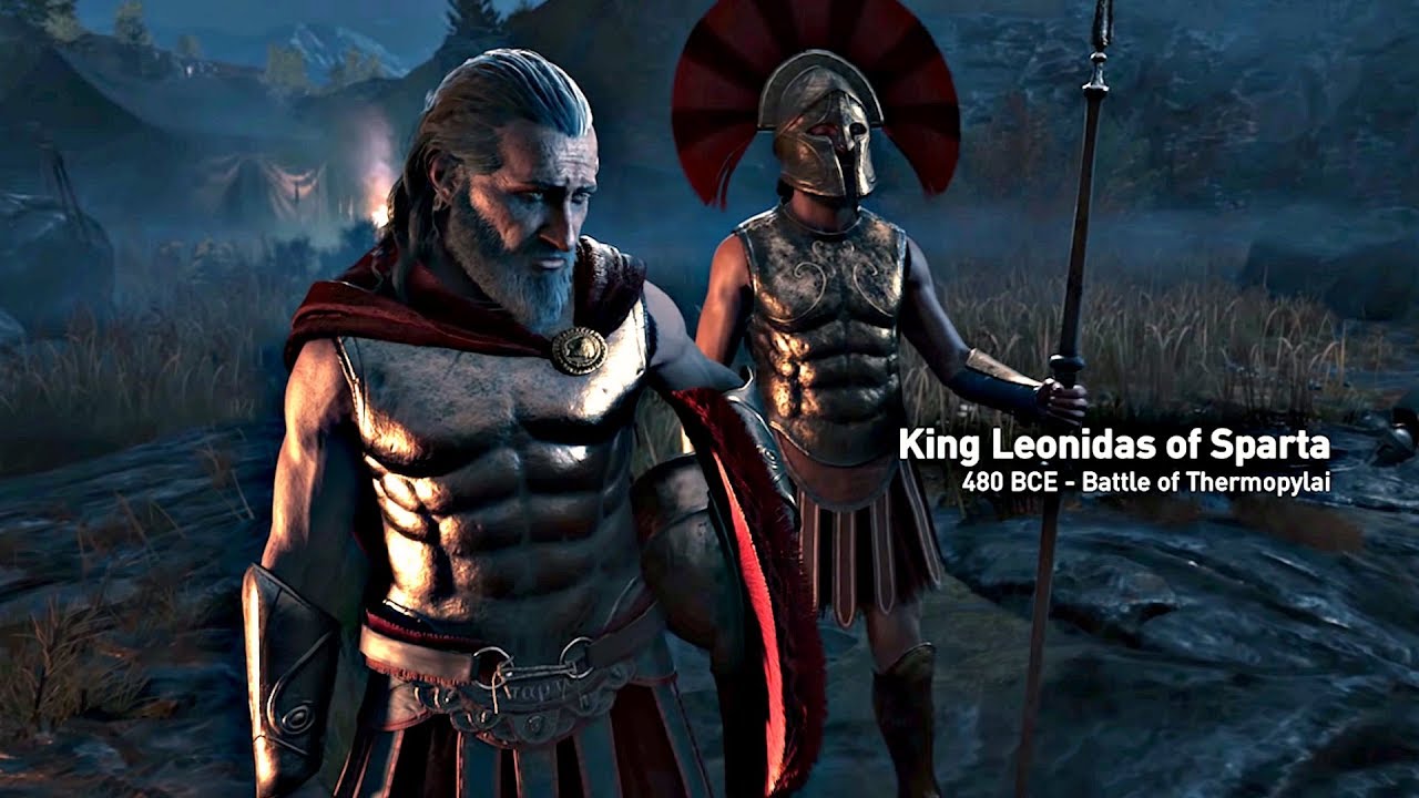 Assassin's Creed Odyssey - Opening Cutscene Leonidas & 300 Spartans (Assassin's Creed 2018) 4K HD