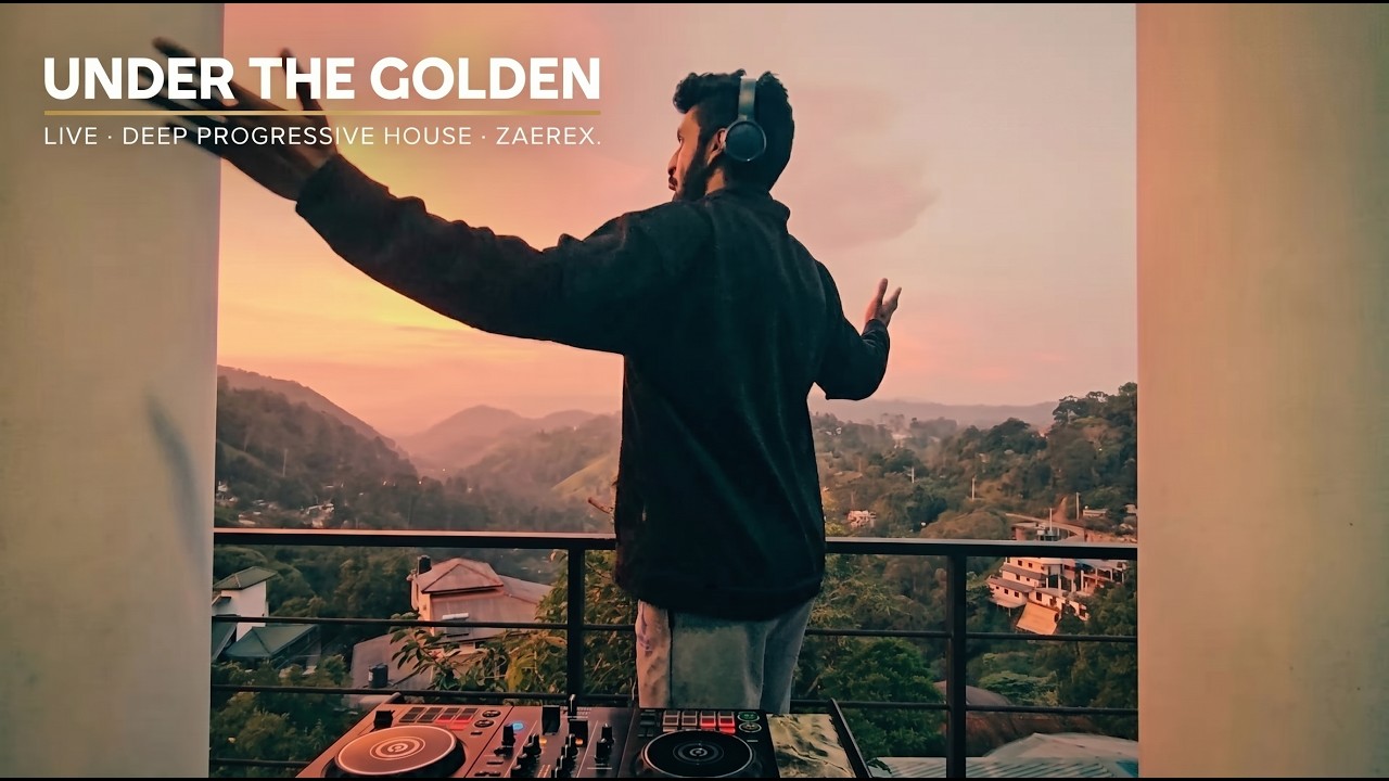 Under The Golden - Deep Underground Progressive house Live Mix - ZAEREX
