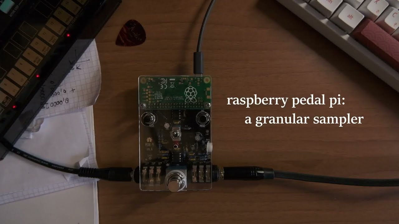 Granular sampler / delay with Raspberry Pedal Pi | Demo