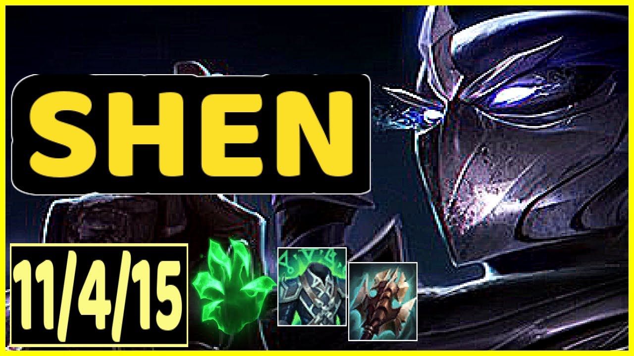 SHEN VS HEIMERDINGER - 11/4/15 KDA TOP GAMEPLAY GRANDMASTER I