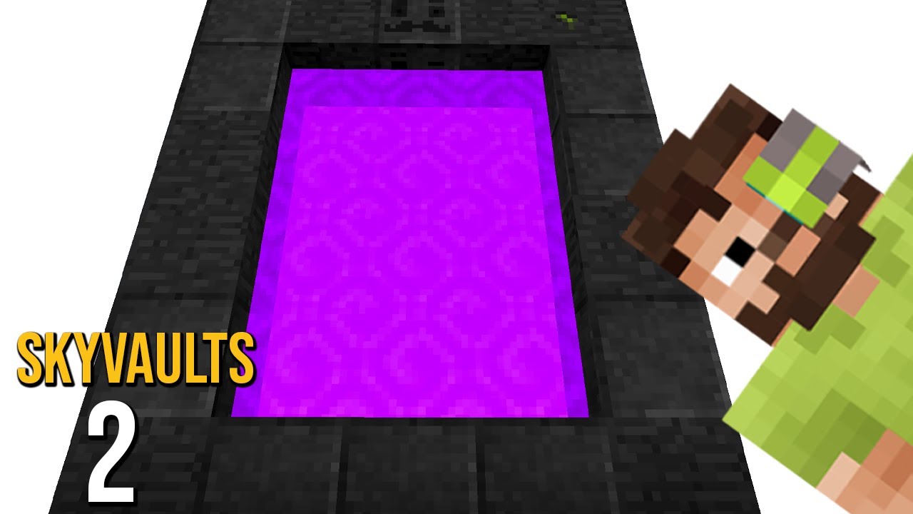 My first REAL vault! | Skyblock Modded Minecraft 2