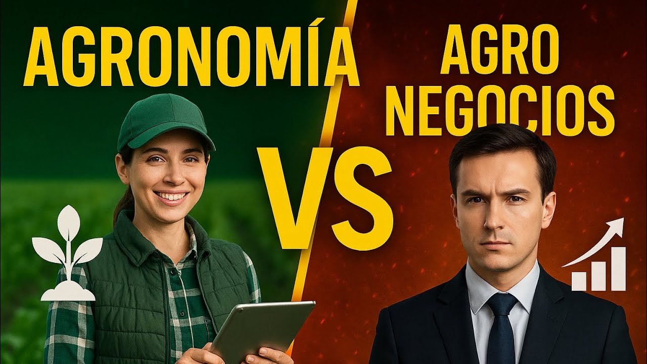 🌱 Agronom&iacute;a vs Agronegocios ⚔️ &iquest;Cu&aacute;l te conviene m&aacute;s ? 💼📈