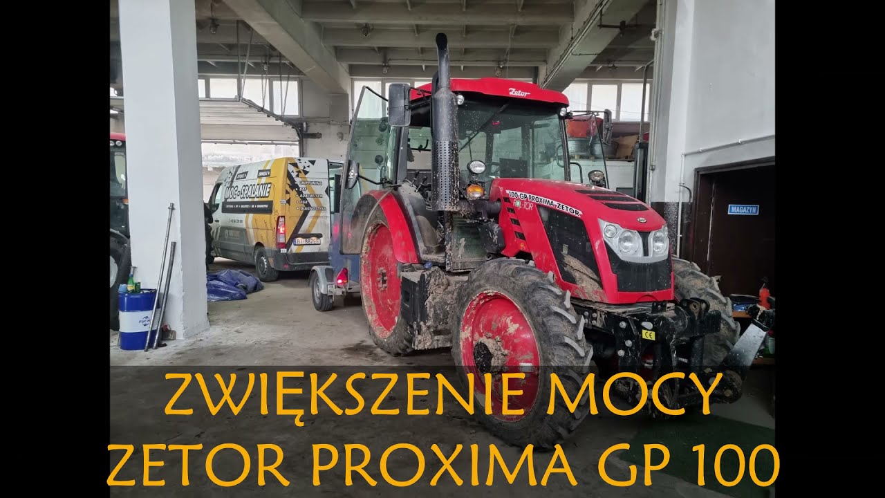 ZETOR PROXIMA GP 100 ZWIĘKSZENIE MOCY (chiptuning) AGROTRONIC