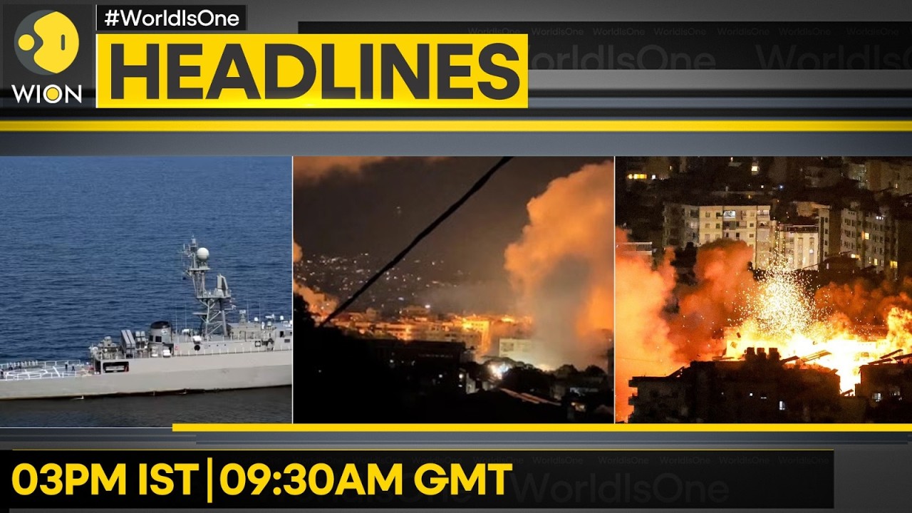 Israel-Iran War:  Fresh Blasts Heard Over Tel Aviv  | WION HEADLINES