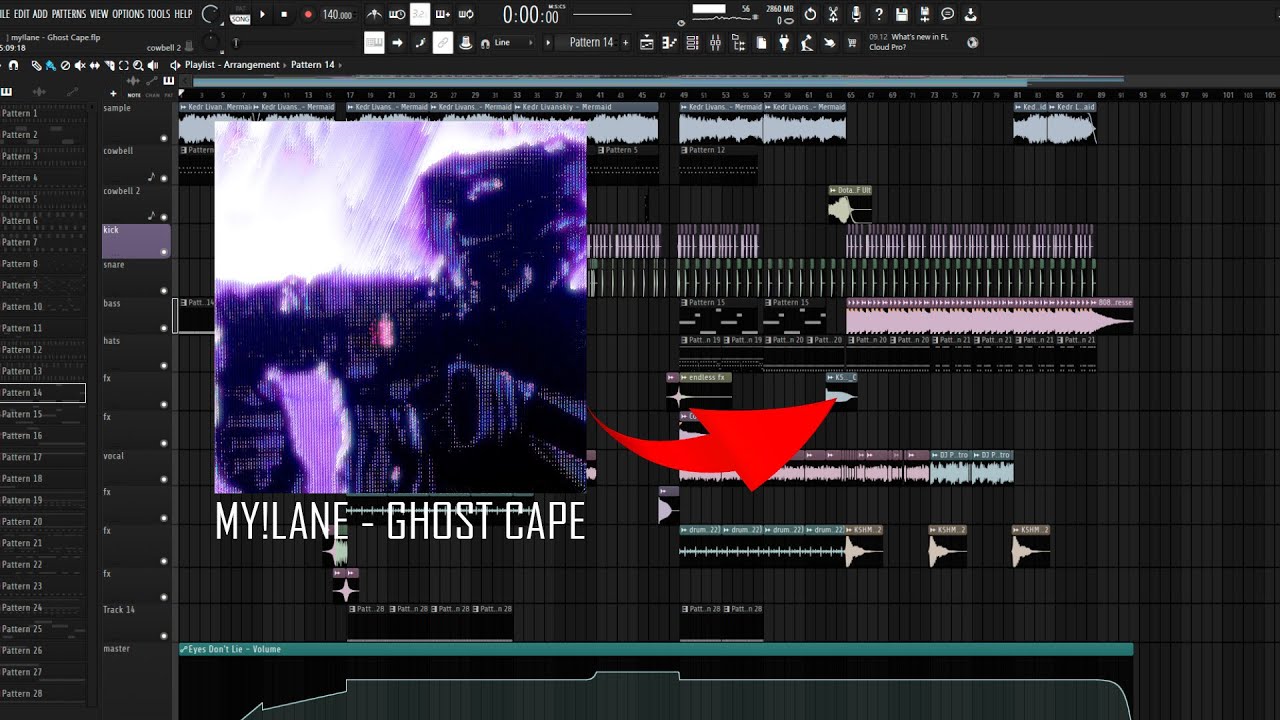 MY!LANE - GHOST CAPE (FL STUDIO REMAKE) @imonmylane