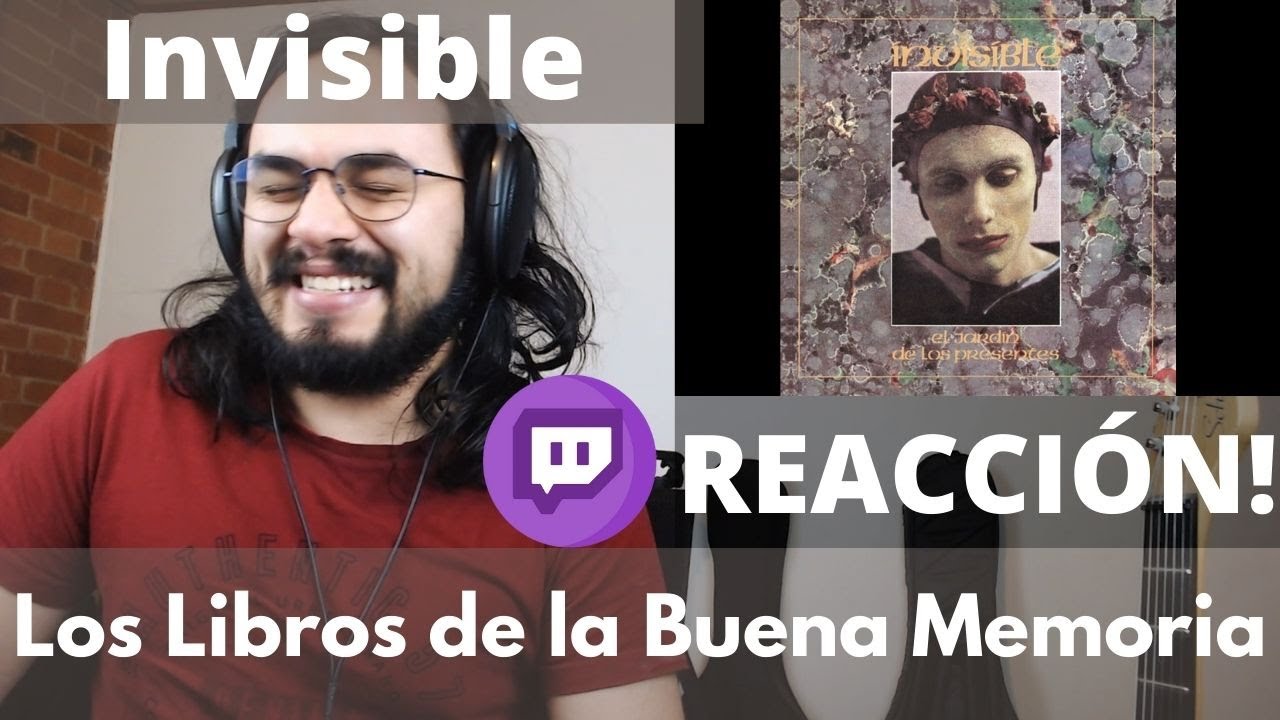 Músico Profesional REACCIONA a Invisible - Los Libros de la Buena Memoria