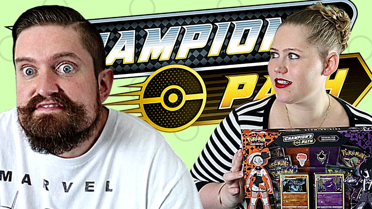 *New* Champions Path Pin Collection Opening | Pok&eacute;mon Card Booster Packs!