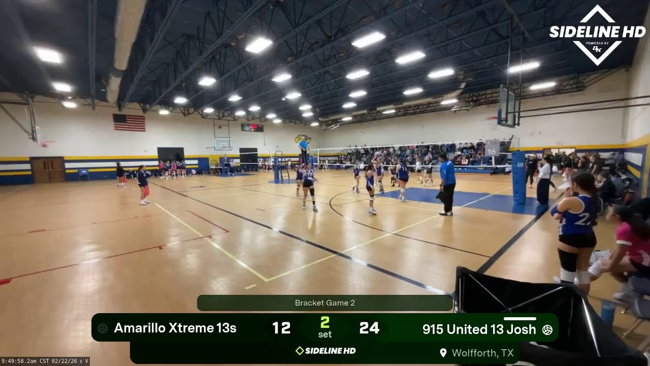 915 United 13 Josh @ Amarillo Xtreme 13s (2026.02.22)
