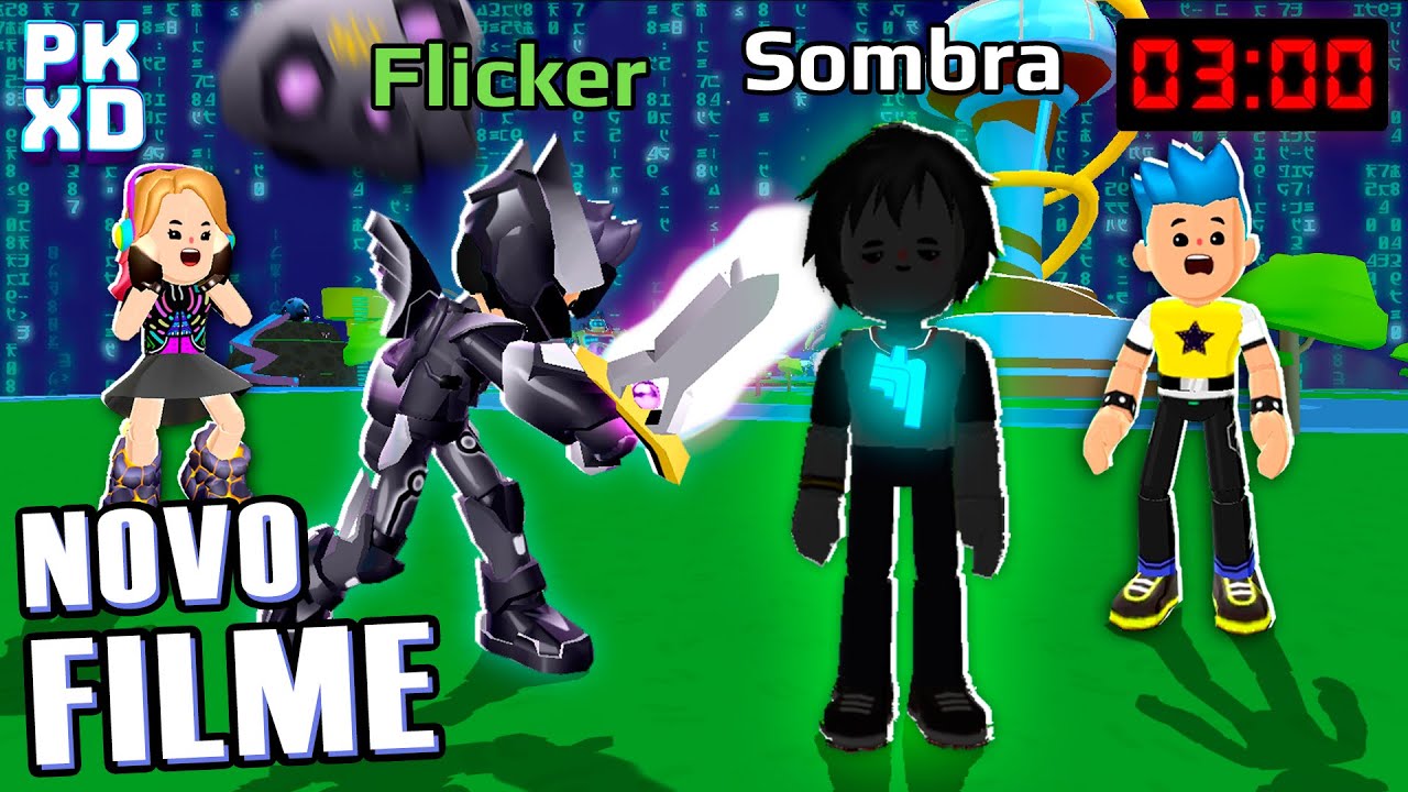 😱 SOMBRA 2 - O FILME | FLICKER e o COLAR Secreto do PK XD