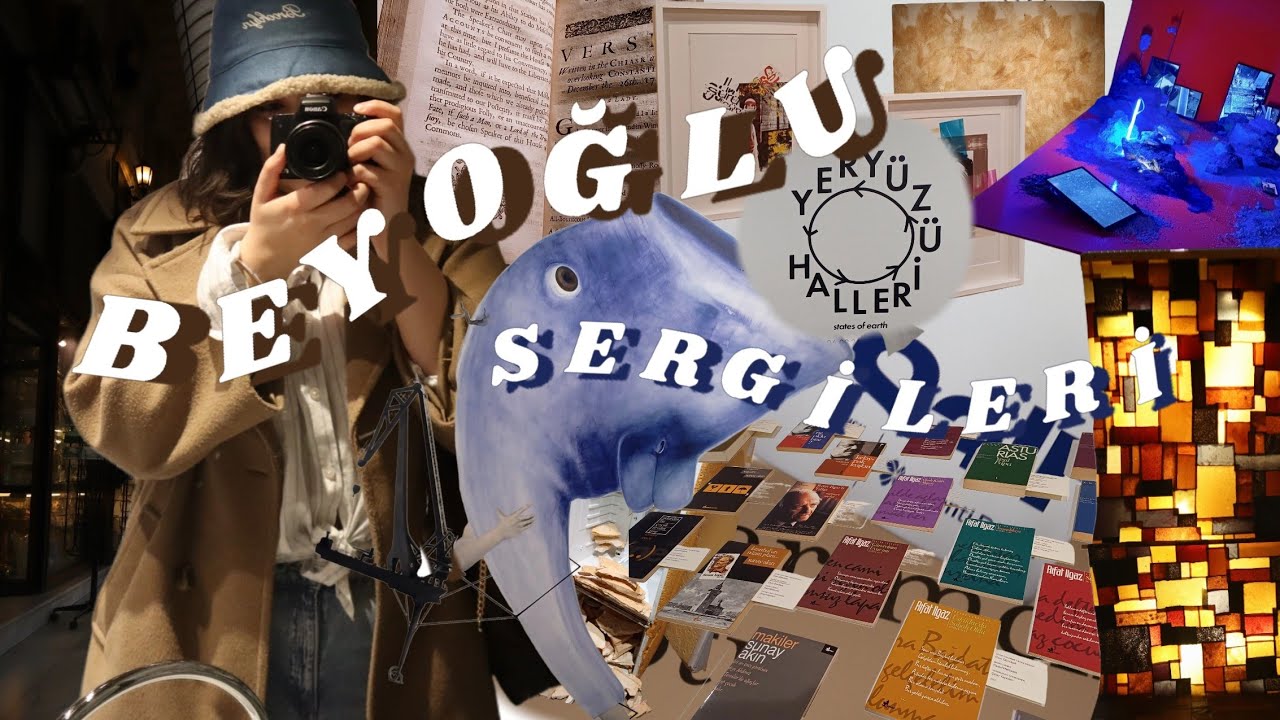 BEYOĞLU &Uuml;CRETSİZ SERGİLER | VLOG #beyoğlu #istanbul #artgallery #sergi