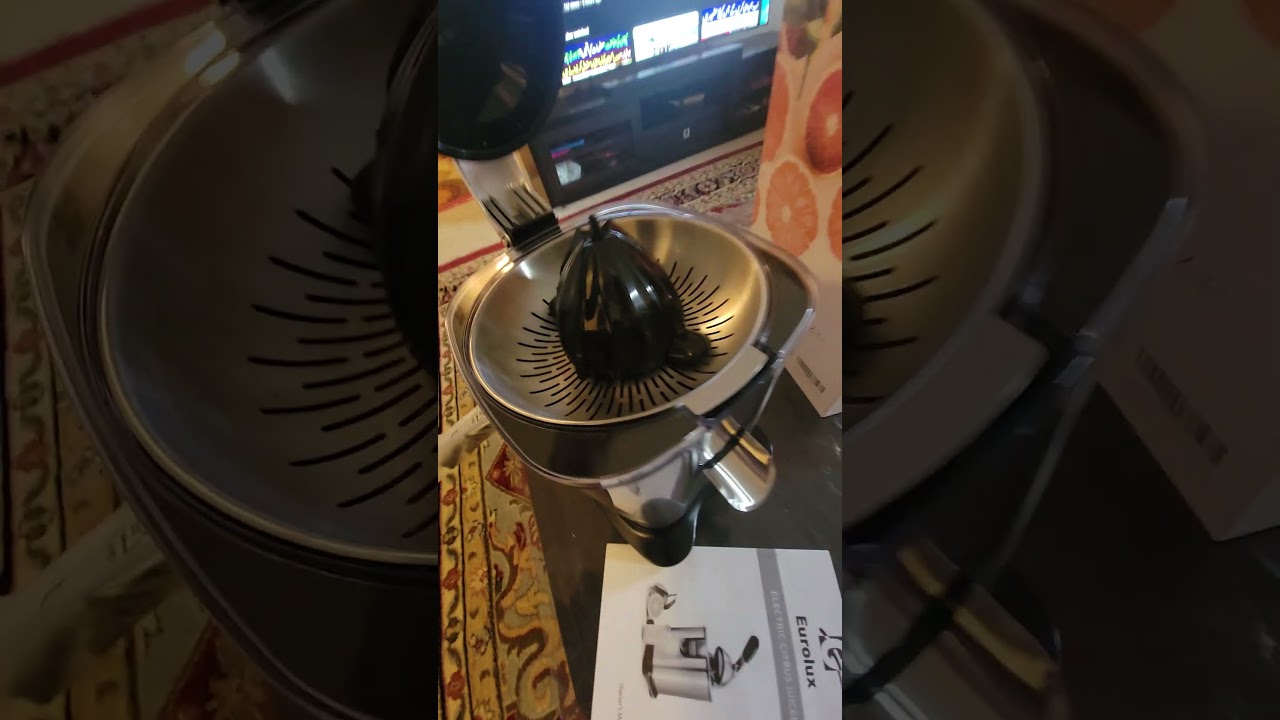 unboxing citrus juicer