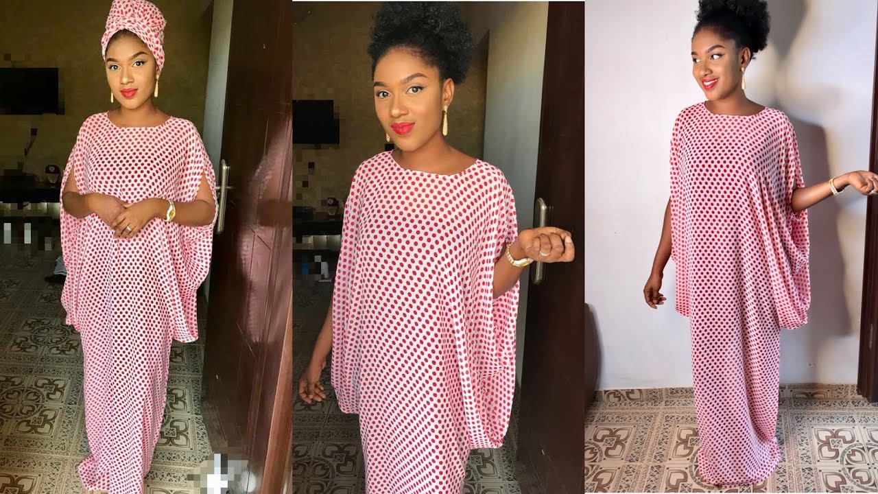 How to make a kaftan cowl dress