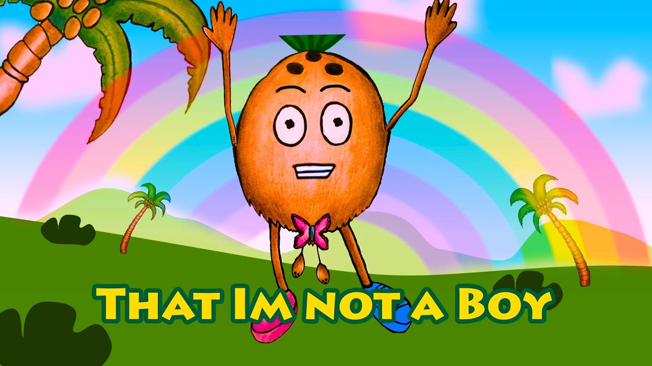 I&rsquo;m not a boy, I&rsquo;m not a girl, I&rsquo;m a coconut! 🥥 | Coconut Hen 😂 Viral Sound