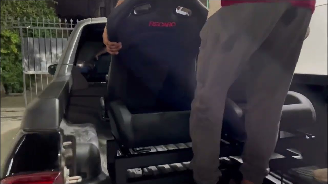 Bucket seats installation on revo rocco ✅