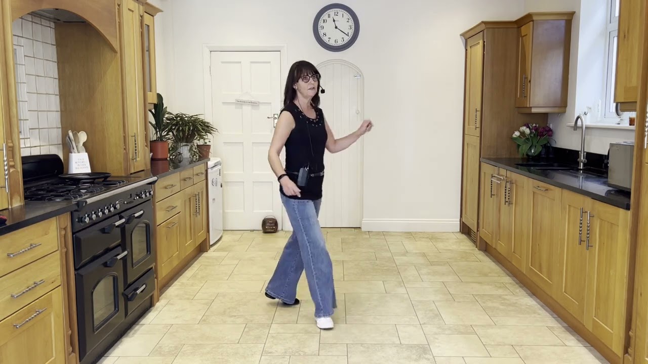 No Remorse Line Dance Demo & Practice with music & instruction