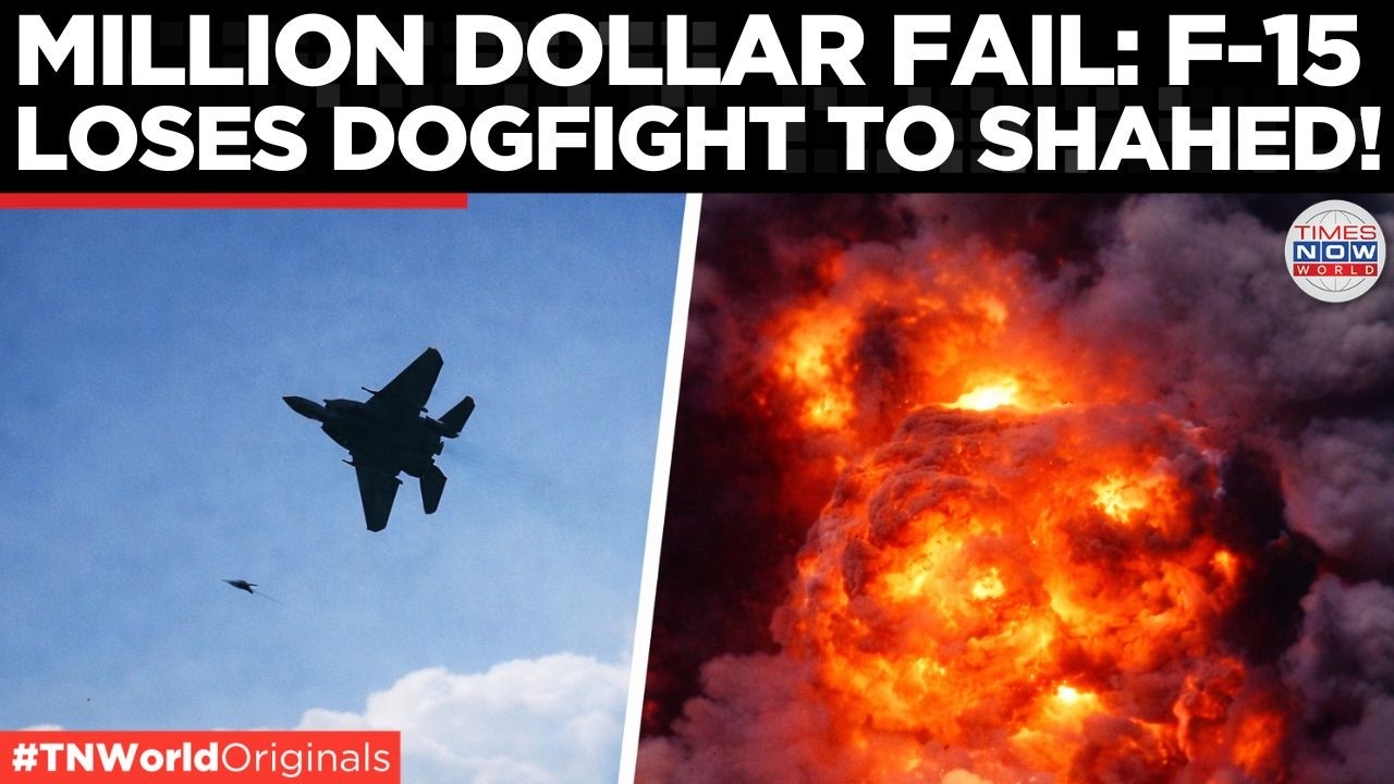ON CAM: Iran's Shahed Drone Burns British Oil Facility While F-15 Overshoots in Erbil