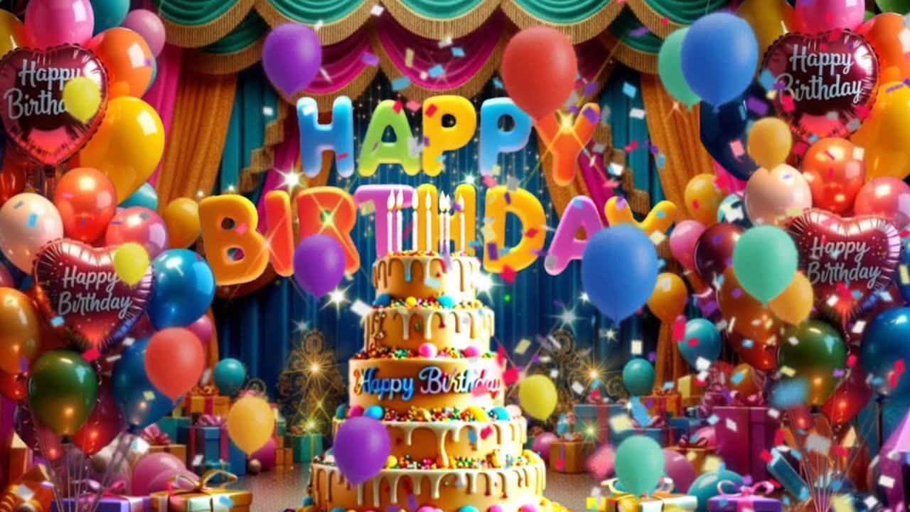 Happy Birthday Celebration Song 2025 | Birthday Song - Best Wishes & Party Anthem