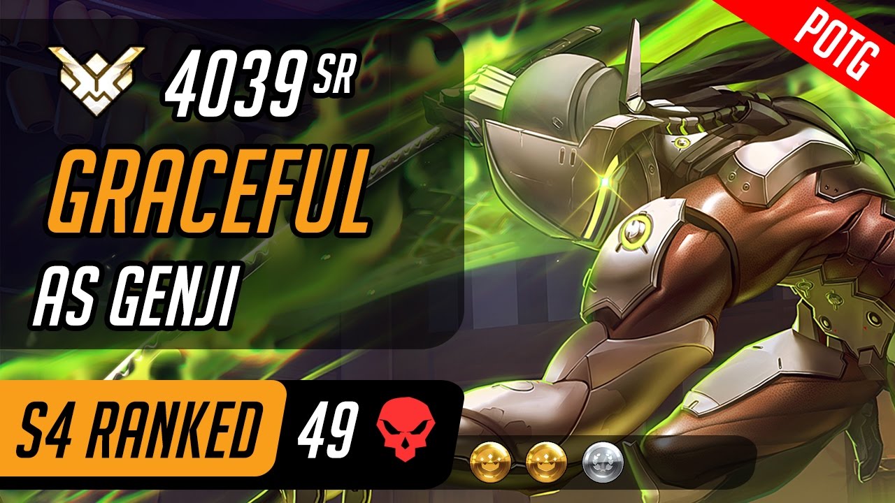 Graceful as Genji & Soldier: 76 in Dorado [Season 4 - Master - 49 eliminations - 4039 SR]