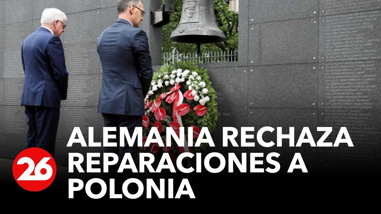 Alemania rechaza reparaciones a Polonia por la Segunda Guerra Mundial