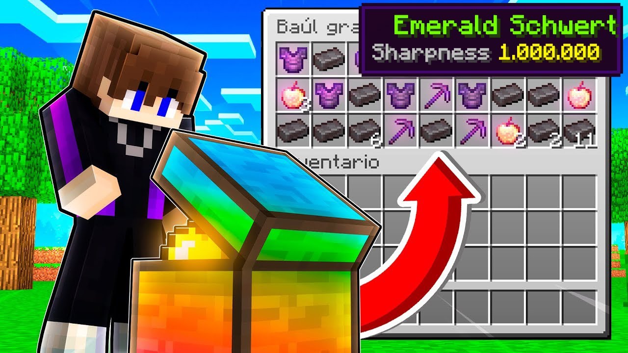 ich FINDE VERSCHLOSSENE OP LOOT KISTE in MINECRAFT NACHBARSCHAFT (FOLGE 1)
