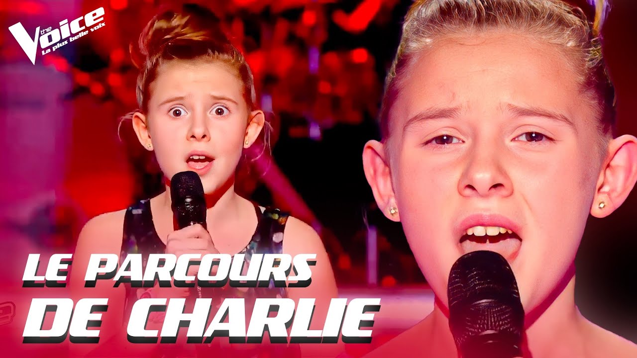 Le Parcours de Charlie (Maddie dans Tout Pour La Lumière) | The Voice Kids 2014