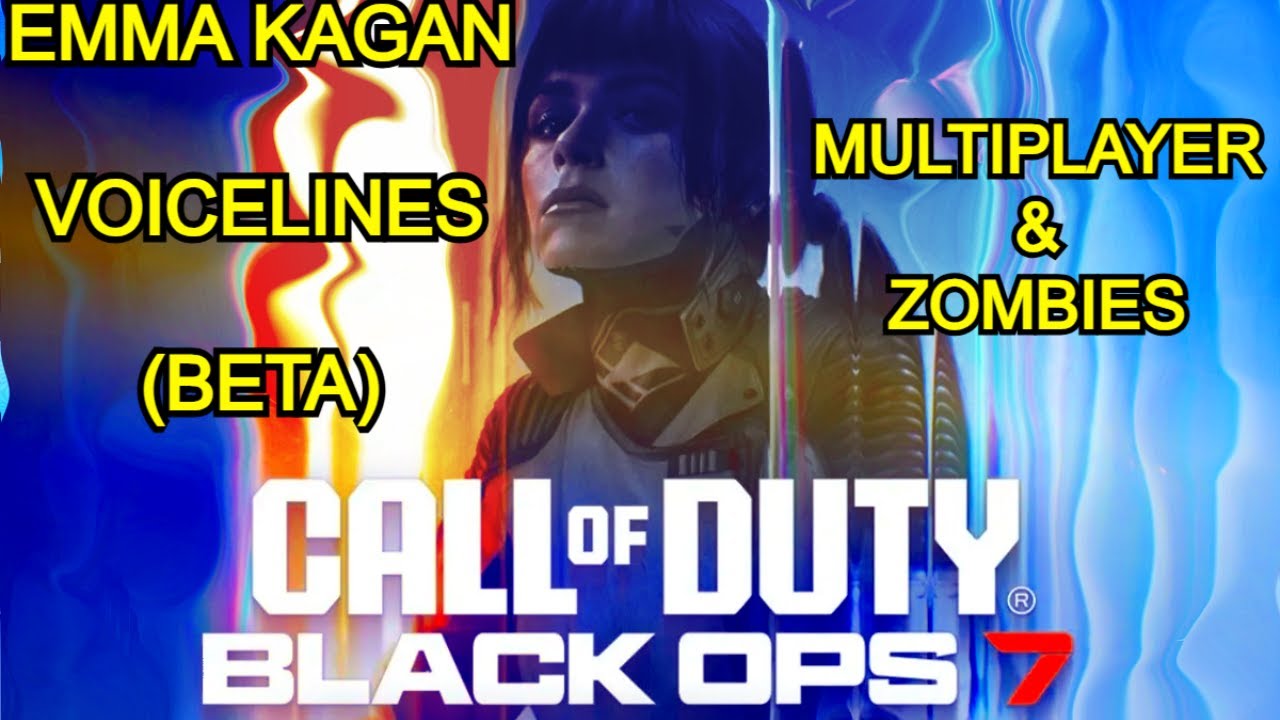 *OLD* BLACK OPS 7 (BO7) BETA: EMMA KAGAN OPERATOR QUOTES / VOICE LINES