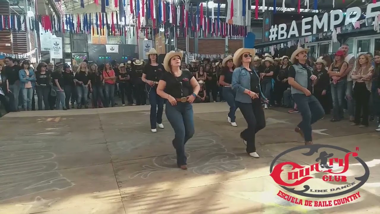 COUNTRY CLUB Line Dance en el AMCA FEST 2024 1er Edición