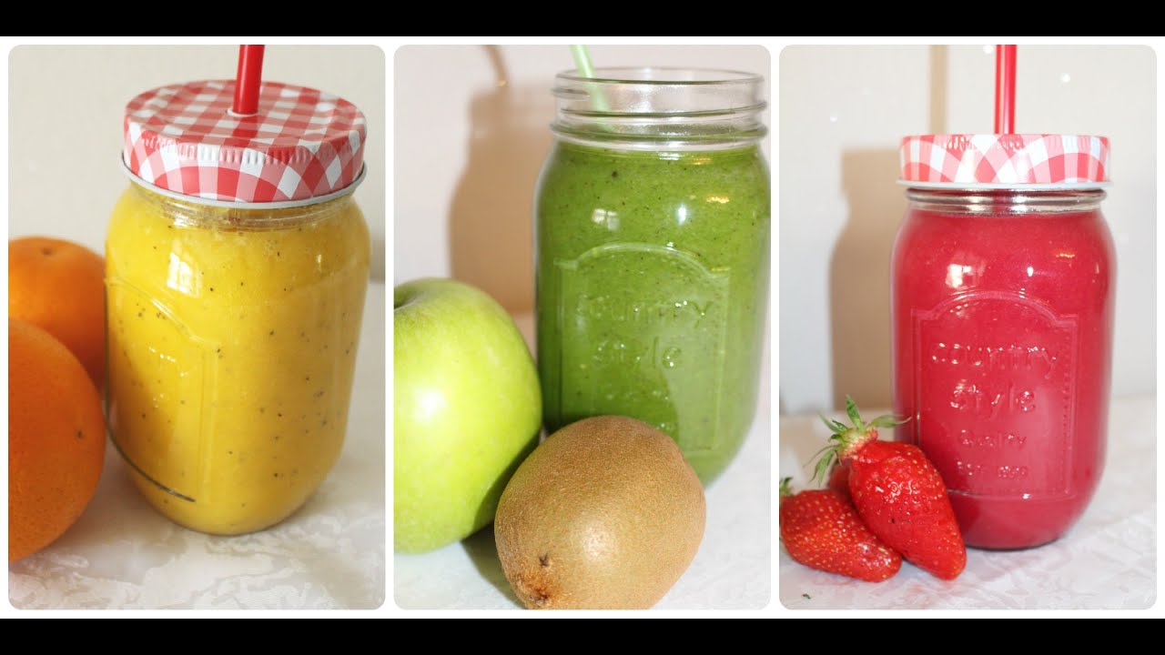 Recette | 3 SMOOTHIES pour l'été