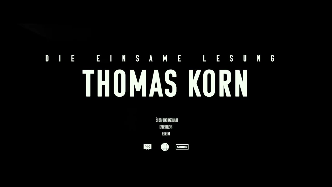 Die einsame Lesung - Thomas Korn