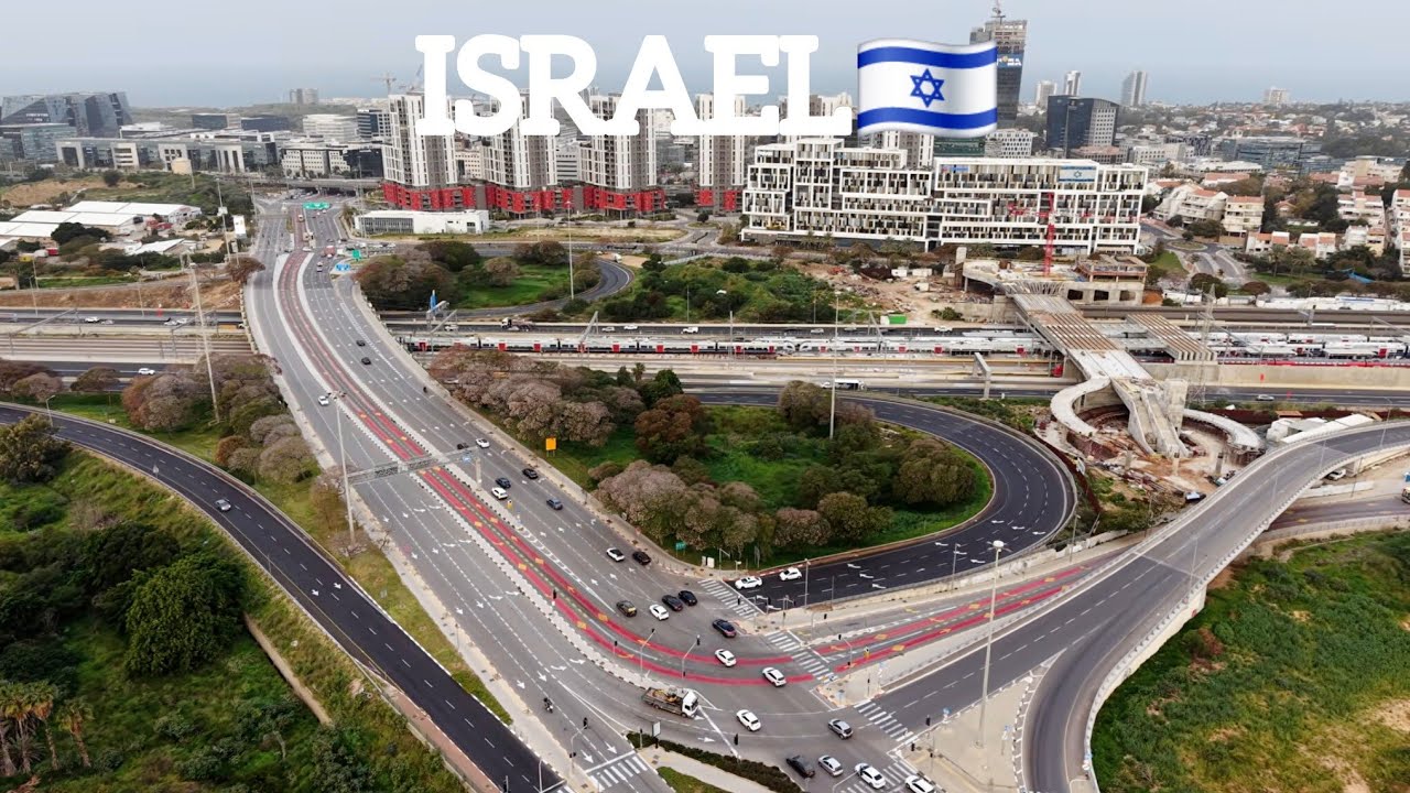 Amazing israel from Above  🇮🇱 4k Drone Footage View