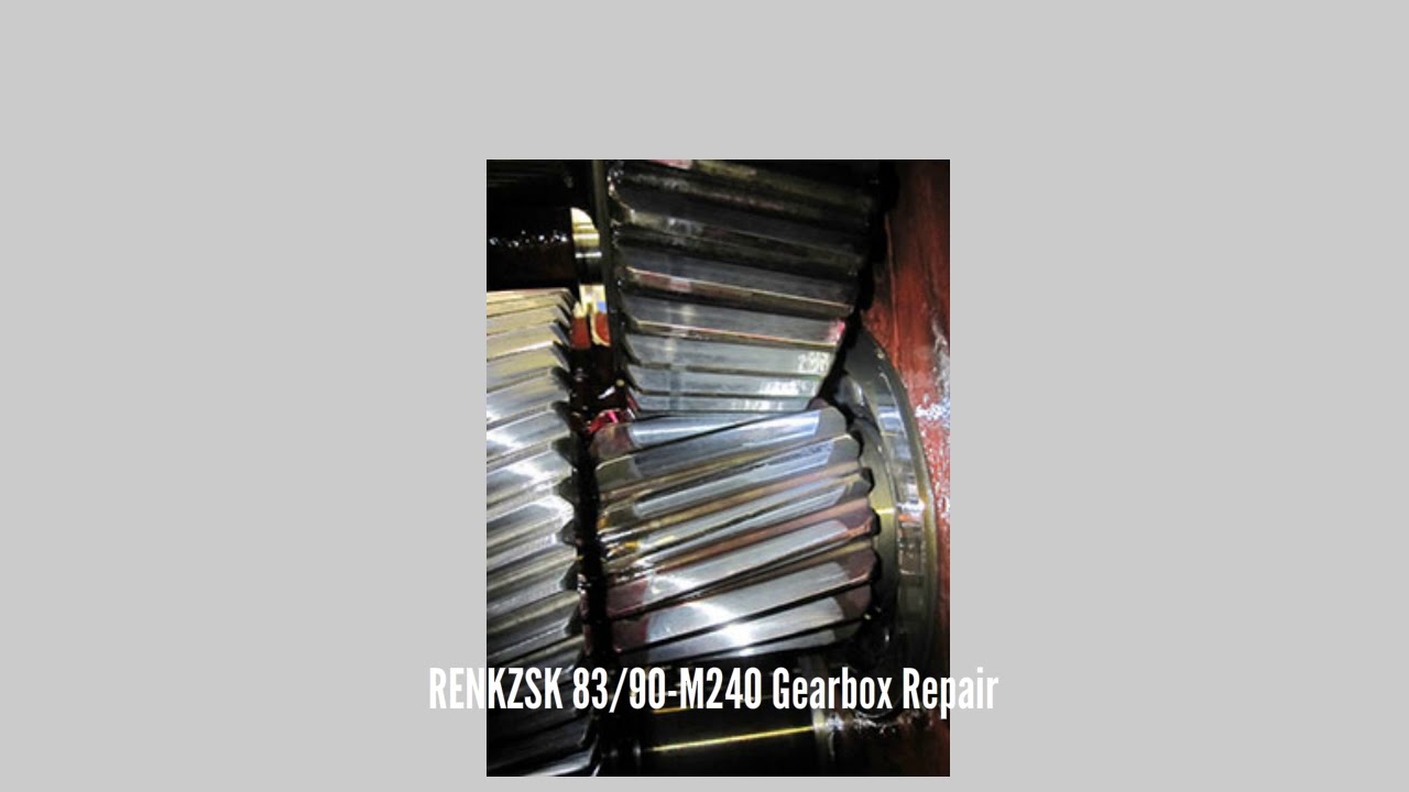 RENK ZSK 83 90 M240 Gearbox Repair