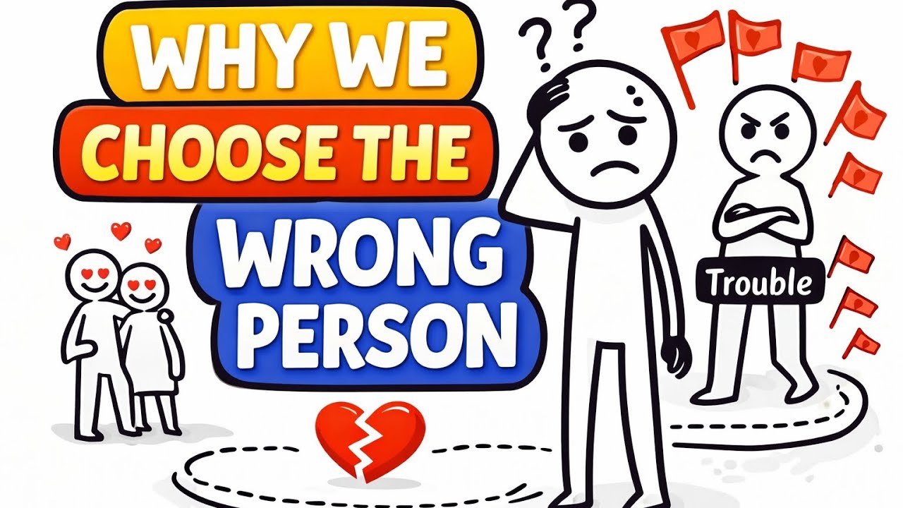 Why We Always Choose The Wrong Person in Love. #relationships #lovepsychology #datingadvice #viral 