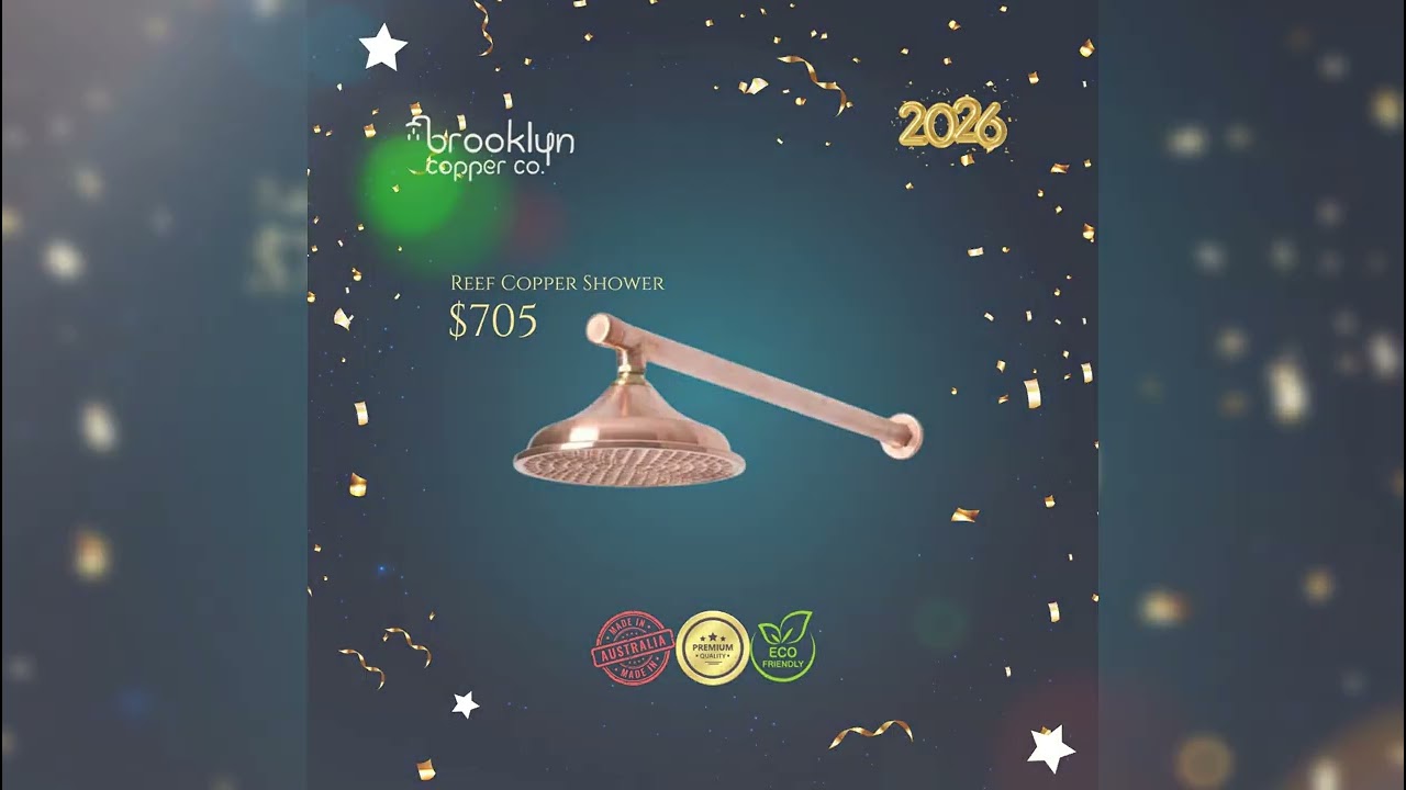 Handcrafted Copper Showerheads | Brooklyn Copper 2026