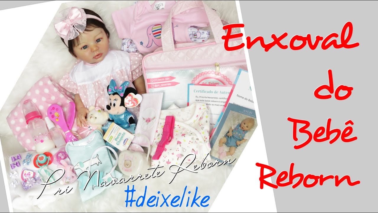 O que vem no enxoval do Beb&ecirc; Reborn? 🧸🍼