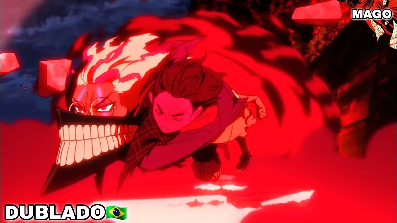 Takakura e Ayase Vs Velha Turbo!🔥 (Dublado 🇧🇷) Anime Dandadan