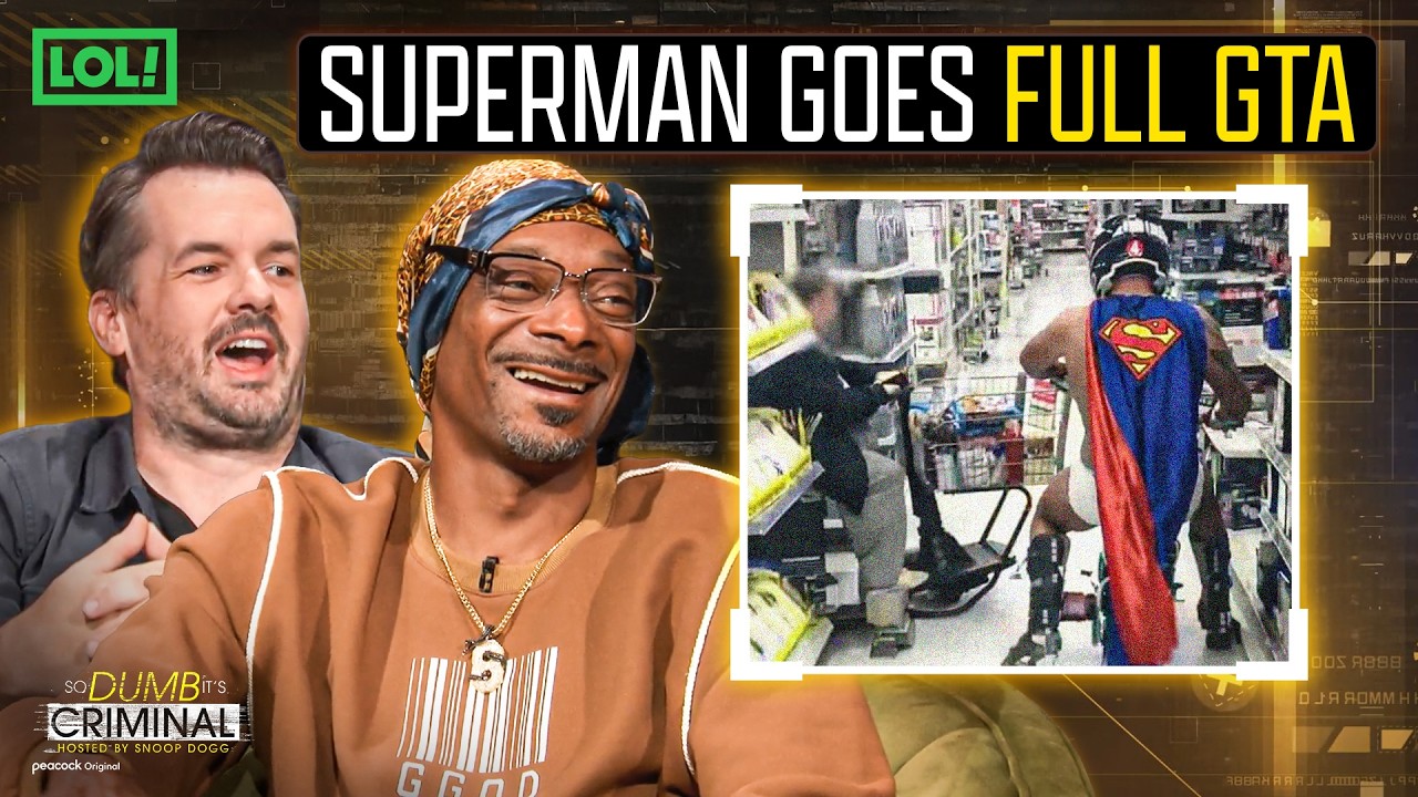 Superman Goes Rogue | Snoop Dogg | So Dumb It's Criminal | LOL Network