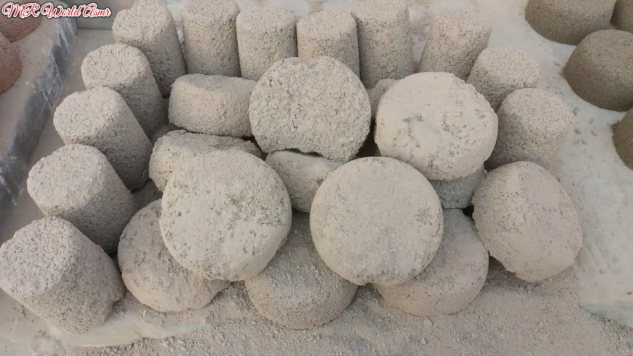  New crumbling video of multi stoney sand cement 💣 