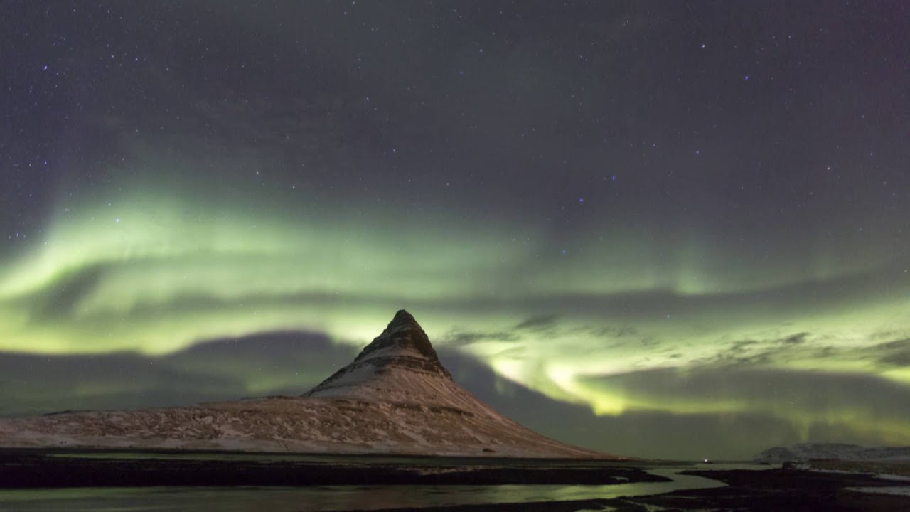Magic of Northern Lights in Iceland by Jon Hilmarsson and Alexandra Chernyshova