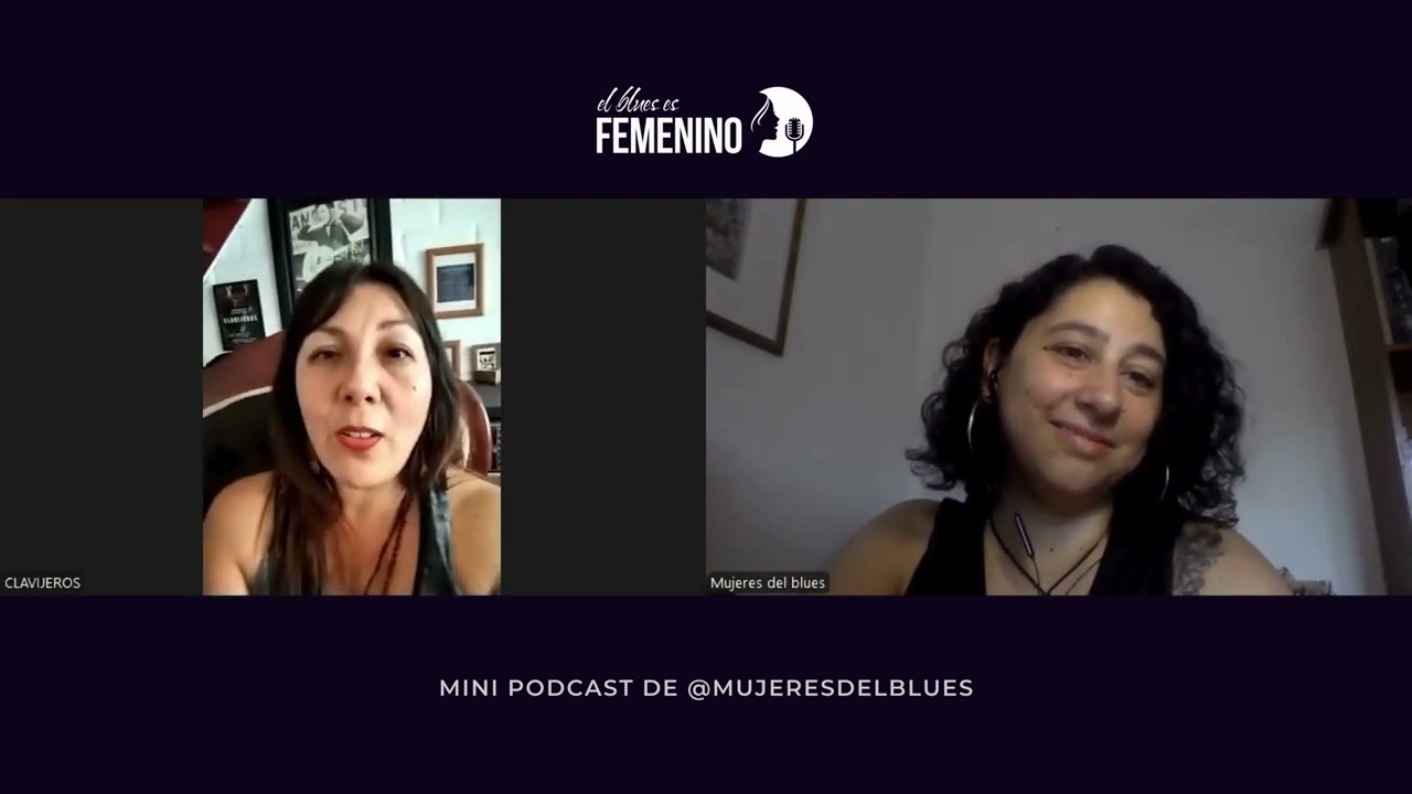 El Blues es Femenino: Entrevista a Marcela Briones de la banda Clavijeros