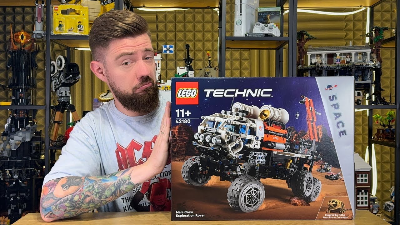 MARSJAŃSKI ŁAZIK EKSPLORACYJNY ☄️ LEGO TECHNIC 42180 RECENZJA