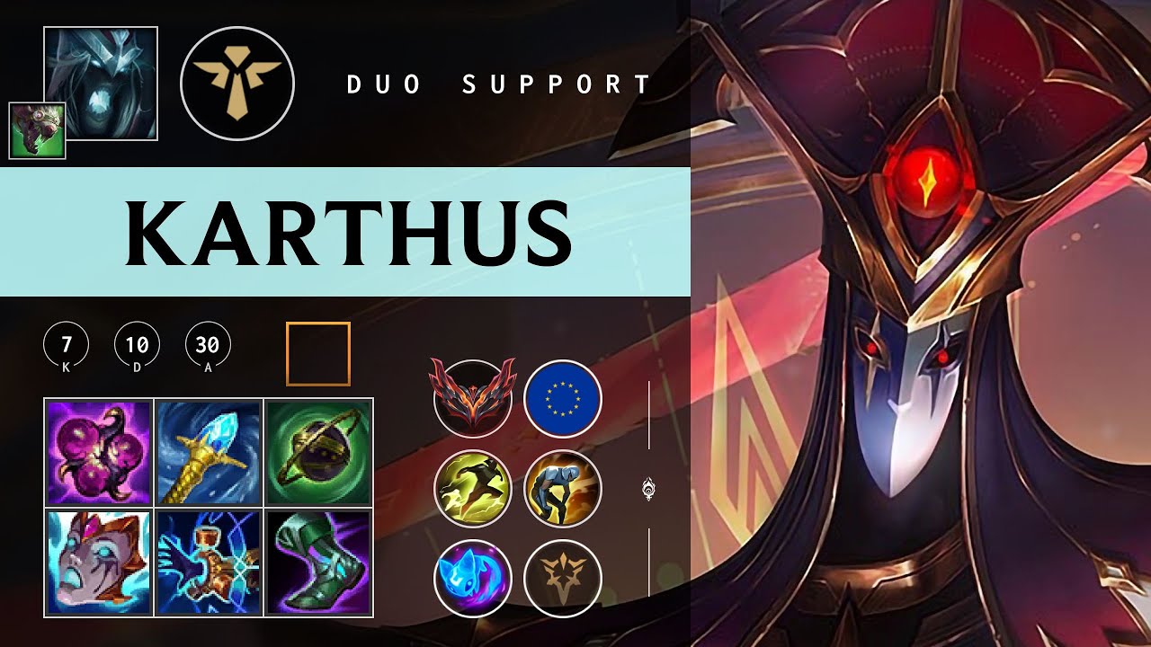 Karthus Support vs Blitzcrank - EUW Grandmaster Patch 26.02