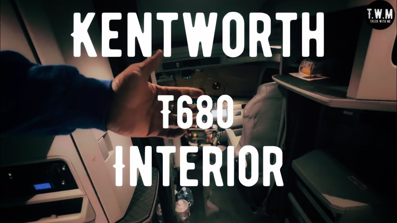 Melton Truck Lines| Kentworth T680 Interior